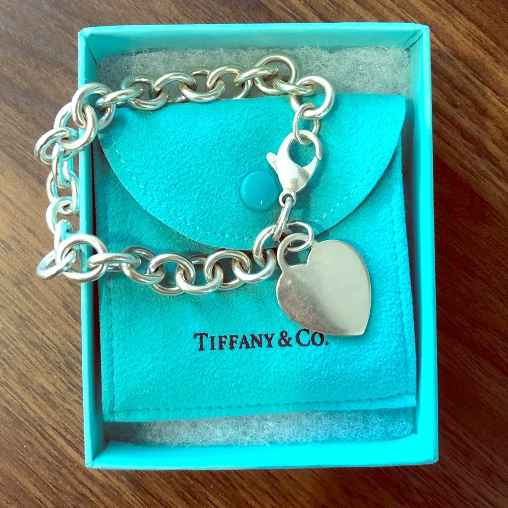 Tiffany Heart Charm Bracelet